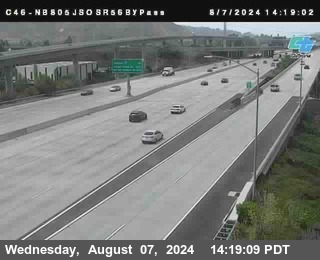 NB 805 at NB 805/5 Merge