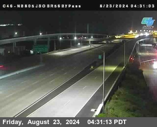 NB 805 at NB 805/5 Merge