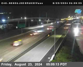 NB 805 at NB 805/5 Merge