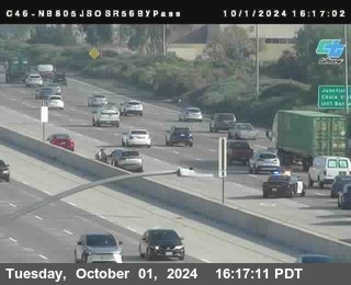 NB 805 at NB 805/5 Merge