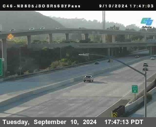 NB 805 at NB 805/5 Merge