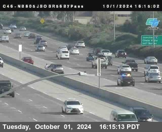 NB 805 at NB 805/5 Merge