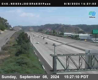 NB 805 at NB 805/5 Merge