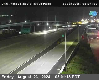 NB 805 at NB 805/5 Merge