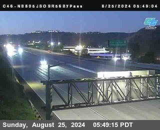 NB 805 at NB 805/5 Merge