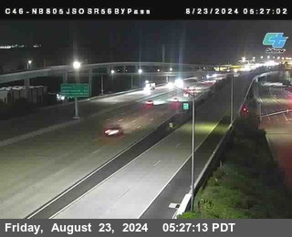 NB 805 at NB 805/5 Merge