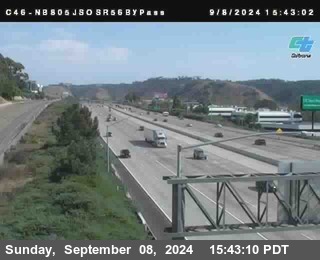 NB 805 at NB 805/5 Merge