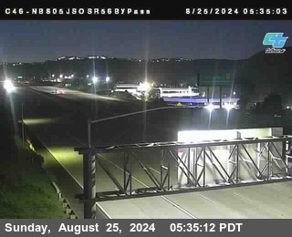 NB 805 at NB 805/5 Merge