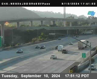 NB 805 at NB 805/5 Merge