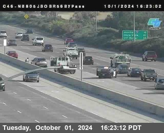 NB 805 at NB 805/5 Merge