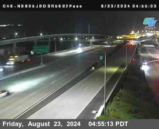 NB 805 at NB 805/5 Merge