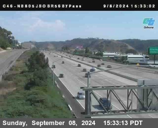 NB 805 at NB 805/5 Merge