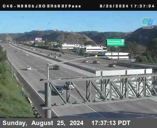 NB 805 at NB 805/5 Merge