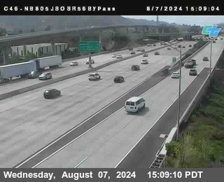 NB 805 at NB 805/5 Merge