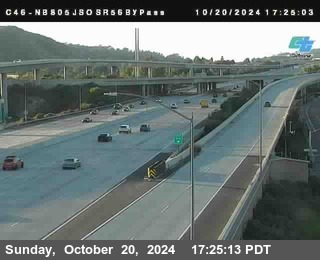 NB 805 at NB 805/5 Merge