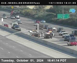 NB 805 at NB 805/5 Merge