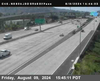 NB 805 at NB 805/5 Merge