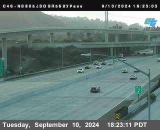 NB 805 at NB 805/5 Merge