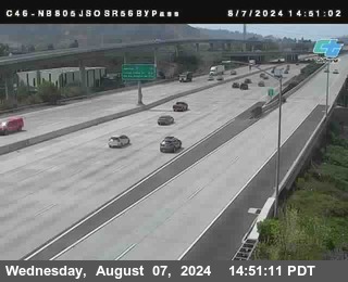 NB 805 at NB 805/5 Merge