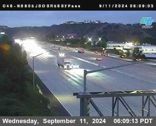 NB 805 at NB 805/5 Merge