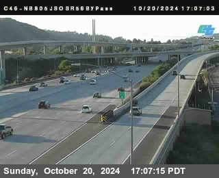 NB 805 at NB 805/5 Merge