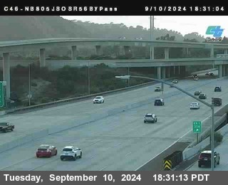 NB 805 at NB 805/5 Merge