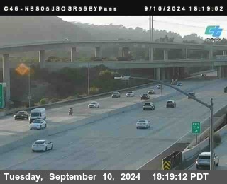 NB 805 at NB 805/5 Merge