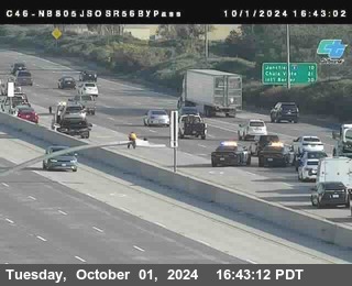 NB 805 at NB 805/5 Merge