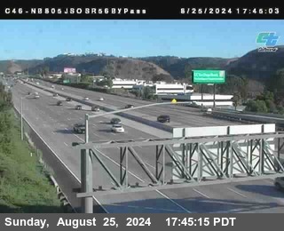 NB 805 at NB 805/5 Merge