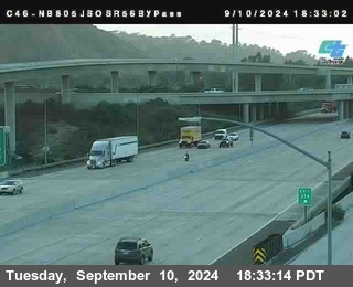 NB 805 at NB 805/5 Merge