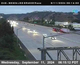 NB 805 at NB 805/5 Merge