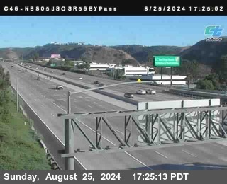 NB 805 at NB 805/5 Merge