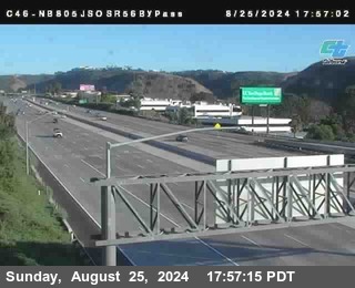 NB 805 at NB 805/5 Merge