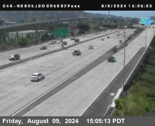 NB 805 at NB 805/5 Merge