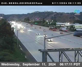 NB 805 at NB 805/5 Merge