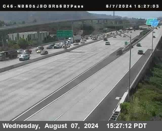 NB 805 at NB 805/5 Merge