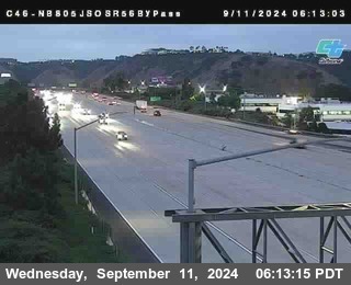 NB 805 at NB 805/5 Merge