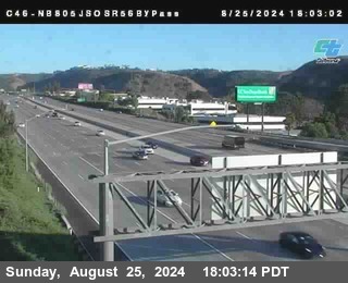 NB 805 at NB 805/5 Merge