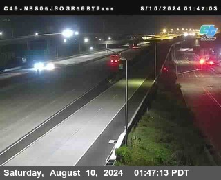 NB 805 at NB 805/5 Merge