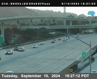 NB 805 at NB 805/5 Merge