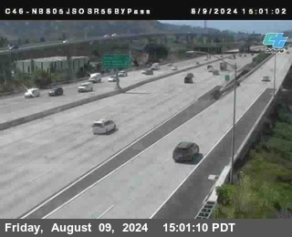 NB 805 at NB 805/5 Merge