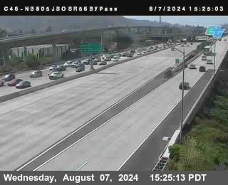 NB 805 at NB 805/5 Merge