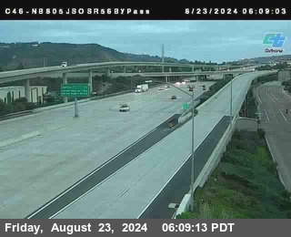 NB 805 at NB 805/5 Merge