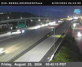 NB 805 at NB 805/5 Merge