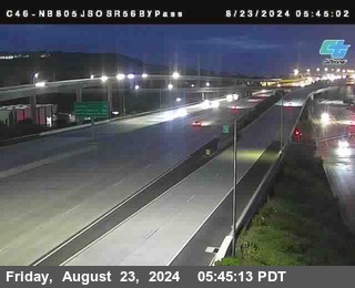 NB 805 at NB 805/5 Merge