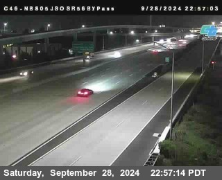 NB 805 at NB 805/5 Merge