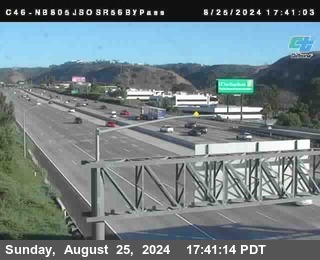 NB 805 at NB 805/5 Merge