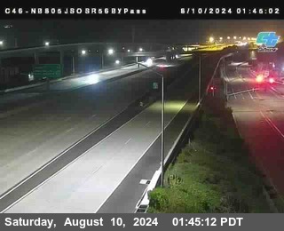 NB 805 at NB 805/5 Merge