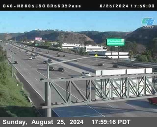 NB 805 at NB 805/5 Merge