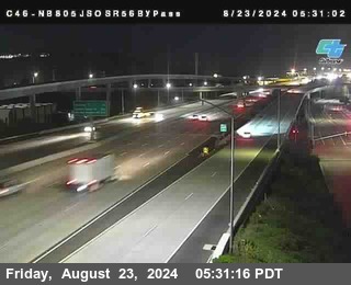 NB 805 at NB 805/5 Merge